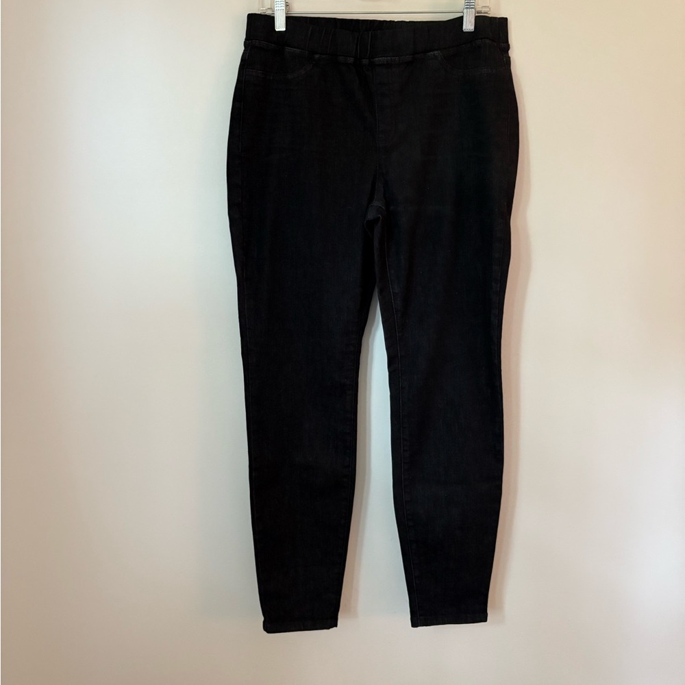 Eileen Fisher Black Slim Fit Denim Jeggings